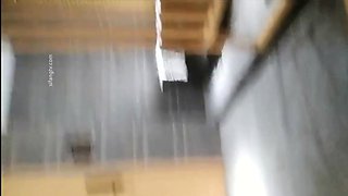 Old dirty voyeur doctor with a hidden cam