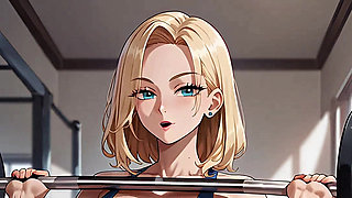 GOONING Day at the Gym (Anime )