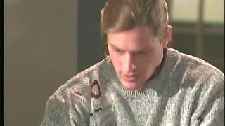 Moana Pozzi & Nina Hartley FFM Vintage Threesome hardcore - hairy busty MILF Nina hartley