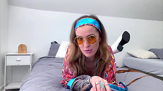 Sutton's Groovy '60s Self-bondage Fantasy 4K POV Restraint Bliss Awaits!