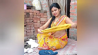 Indian stepmom ki badi Gand dekh liya
