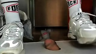chinese sneaker cock trampling Asian Femdom