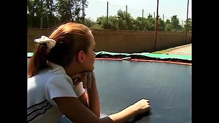 Young Goddess Lee Ann Gets Her Tight Pussy Fucked Hard by the Pool