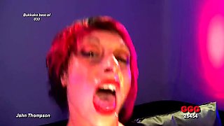 Nicki Thompson Gangbang Bukakke Orgy - Sloppy Blowjob & Cumshot Frenzy