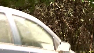 Amateur beauty shares intense rough anal passion