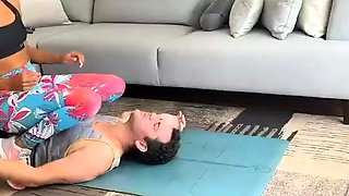 Mistress Enola Fetish - Enola - Butt Bombs Wrestling Foot