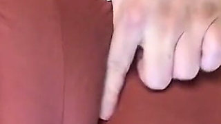 Worship My Fat Latina Camel Toe in Leggings