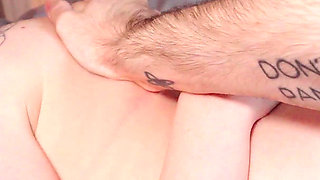 Little Step Sister Wants to Share Bed Naked - Deepthroat Help & Cum on Her Pussy