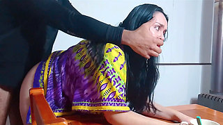 Indian sex: I want breakfast, but I also want to fuck you, horny Indian stepmom