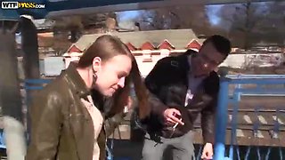 RUSSIAN PICKUP PERSONS: Doggy, Cowgirl  Blonde Porn