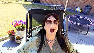 Piss Fun on the Sun-lounger