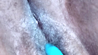 Ebony Milf Mara Exotic Hairy Pussy Extreme Squirting Masturbation.