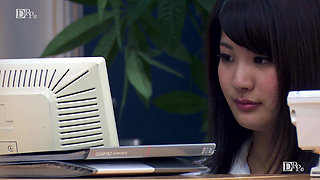 The Innocent Receptionist Was a Lewd Female!