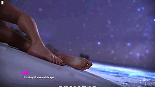 Dominos Beach 26 - John Has Alone Time with Fiona at the Beach & in Her Home - Kiss Scene