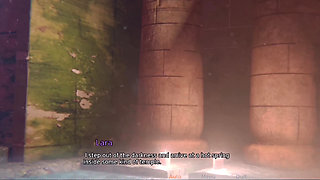Croft adventure #1 - Lara can't stop thinking about the lesbian