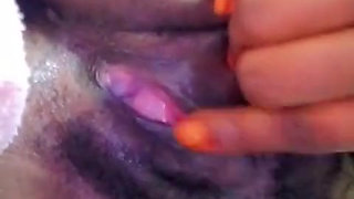 Alone in Bed Pleasuring My Pussy