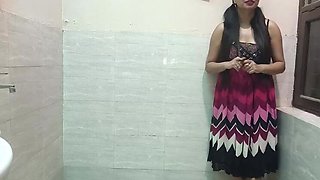 Desi Step Dad Punishes Young 18 Year Old Step Daughter for Smoking Alone