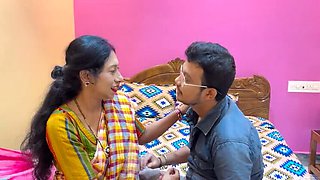 Desi Bhabhi Hardcore Fucking - Tight Pussy & Titty Fuck with Blowjob