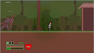 Pixel Baddy Gets Bred And Mind Broke By Huge Orc Cock - Car Toon