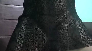 Sexy Filipina MILF Taking Her Dildo to Town