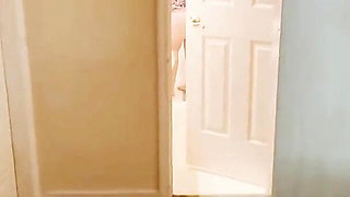 I seduced & fucked my tight pussy squirting 4 my 56m photographer in the shower