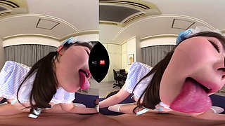 Amateur Japanese teen doll hardcore action