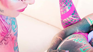 Hippie and Bimbo Anal Fuck with Crazy Toys