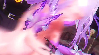 Honkai Star Rail - Castorice Rough Sex with Adult Toys Gangbang, Creampie & Squirting 3D Hentai Sex Animation