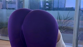 Double MILF Yoga stretching + Fucking   RACHAEL CAVALLI +