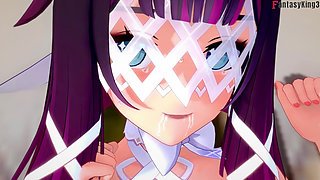 Columbina Blowjob - Genshin Impact