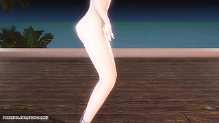 [mmd] Hyolyn - See Sea Seraphine Sexy Naked Dance League of Legends Hentai Uncensored 4K 60fps