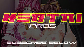 HENTAI PROS - MILF Emi Spreads Her Legs For Her Stepdaughter Akane's Teacher After Seeing Her Bad Grades