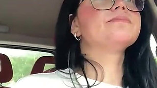 Smoking During Driving in My New Glasses