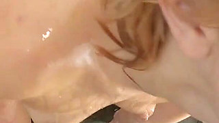 Piss Drinking Threesome with German Anal Slut