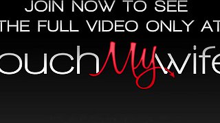 Spouse Lets Big-titted Brown-haired Wifey Select Stud Off Internet Advertisement