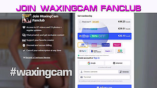 #204 Learning How to Depilate Men. Peeping Cam