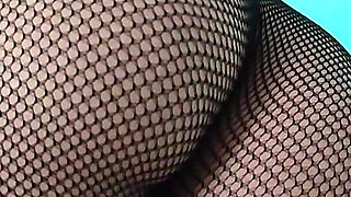 Big Booty Shake Stripper Fishnet Lapdance Teasing You Pussy
