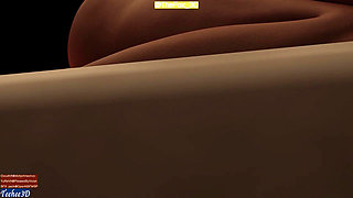 Final Fantasy VII FF7 - Cloud X Yuffie WM (Sound) By Teehee3D Animation 3D Hentai