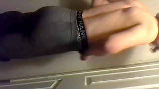 Stroking, Stripping and Showing off My Booty Bowerbriefs, Leggings and Pantsslacks