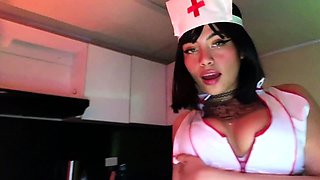 Close up teen pussy gaping action