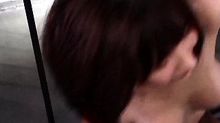 Teen blowjob and hardcore fun
