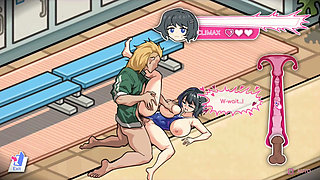 Hentai Game - Aoi Passionate Sex Gallery Scene - Lifeguard Holic