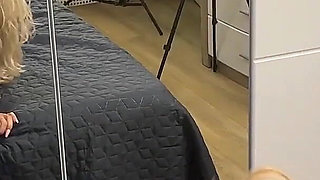 Creampie for This Horny Blonde