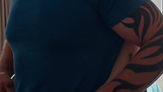 Dirty Teen Sasha Paige & Hot MILF Kitty Li Suck Cum From Ass & Fuck Hard on Anal Porn Set!