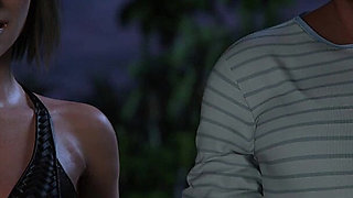 Dominos Beach 6: Jhon Night Surfing First Time & Zoe Cave Hookup