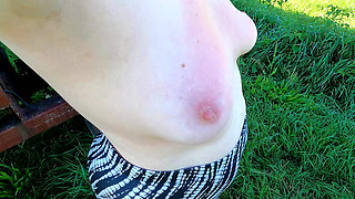 Naked Tits Banging Between the