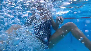 Teasing a Stranger at the Public Pool