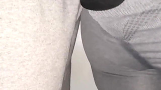 Stranger Touches Her Ass and Gets Hard for the Hand of an Unknown Girl