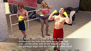Gangbang Blowjob at Beach - Project Myriam - Life and Explorations - E62