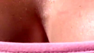 Artemisia Love Big Tits Walking Outdoor and Flashing Her Juicy Nipples in the Car